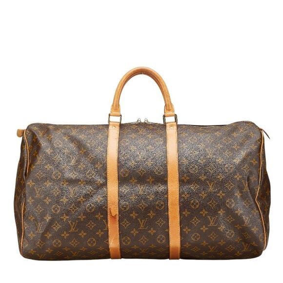 Pre Loved louis vuitton Unisex Brown Travel Bags - Picture 1 of 8
